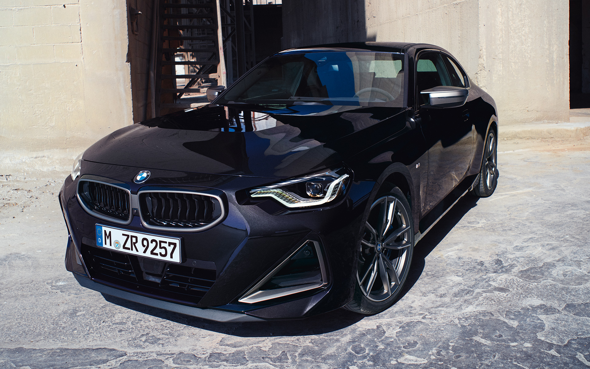 Impresión del diseño del frontal BMW M240i G42